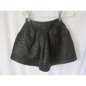 Black Dressy Mini Skirt